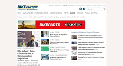 Desktop Screenshot of bike-eu.com